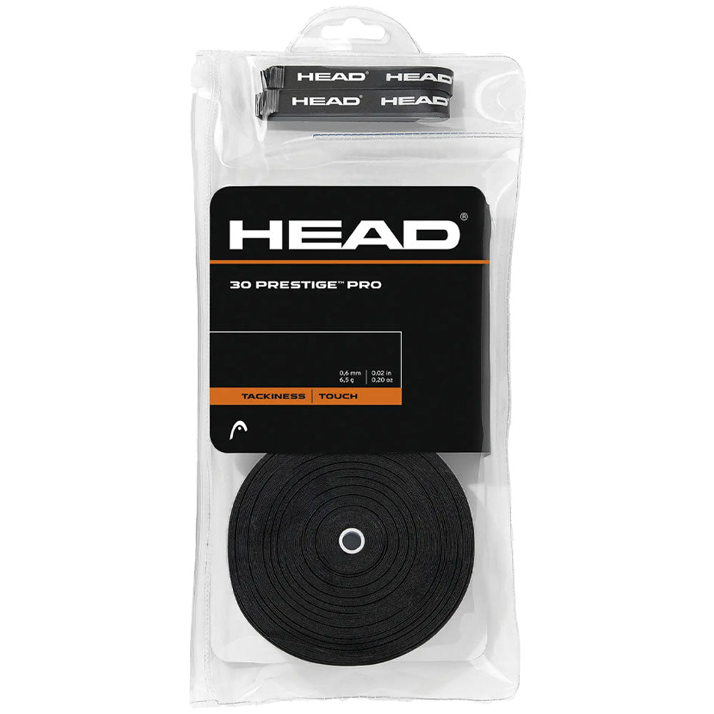 HEAD Prestige™ Pro 30 Tennis Overgrip , Black
