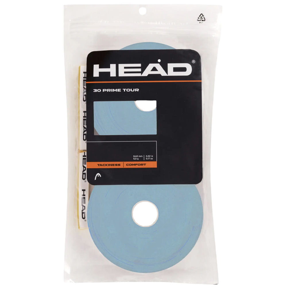 HEAD Prime Tour 30 Tennis Overgrip , Blue