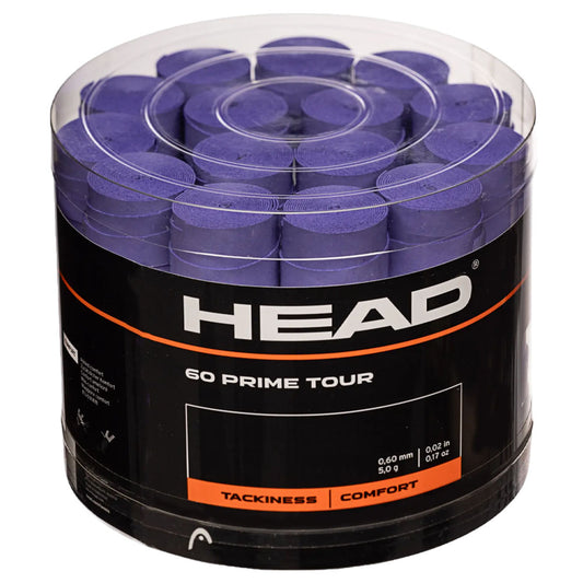 HEAD Prime Tour 60 Tennis Overgrip , Purple
