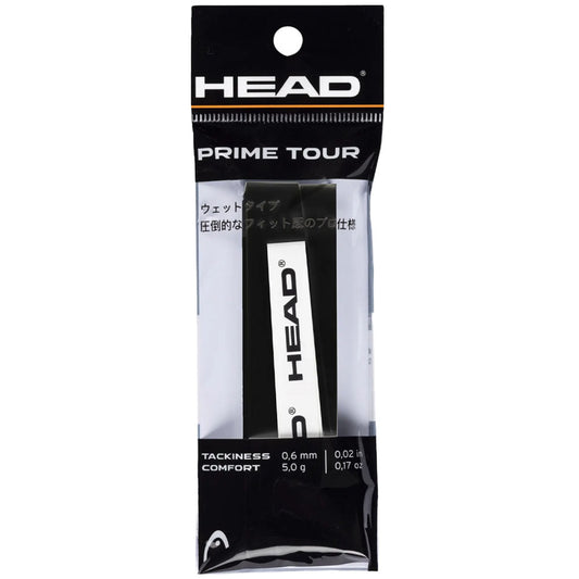 HEAD Prime Tour Tennis Overgrip , Black