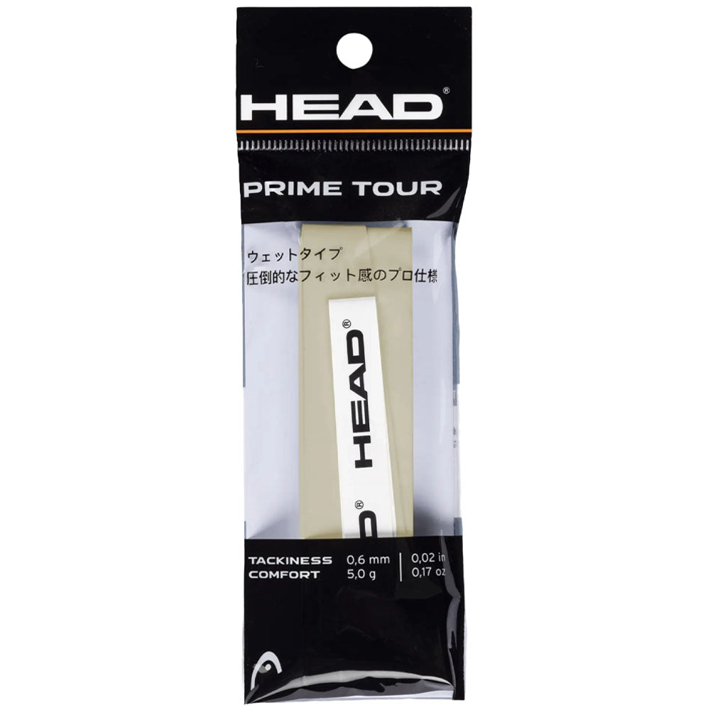 HEAD Prime Tour Tennis Overgrip , Grey