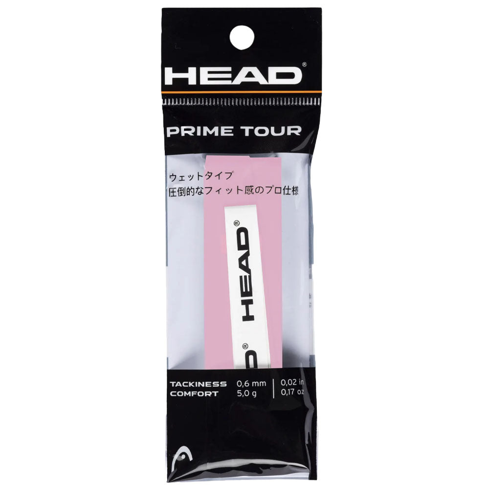 HEAD Prime Tour Tennis Overgrip , Pink