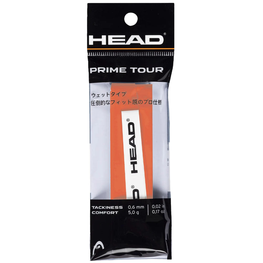 HEAD Prime Tour Tennis Overgrip , Salmon