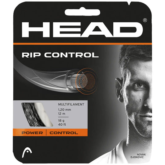 HEAD RIP Control 18G Black Tennis Strings