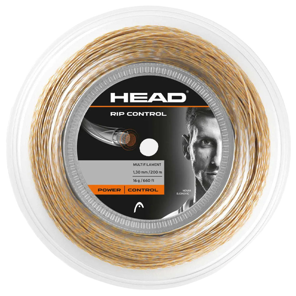 HEAD RIP Control 200M Tennis Strings Reel , Natural