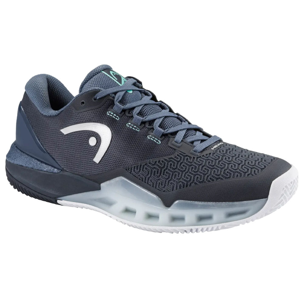 HEAD Revolt Pro 5.0 Clay Men Tennis Shoes , Blueberry/Teal