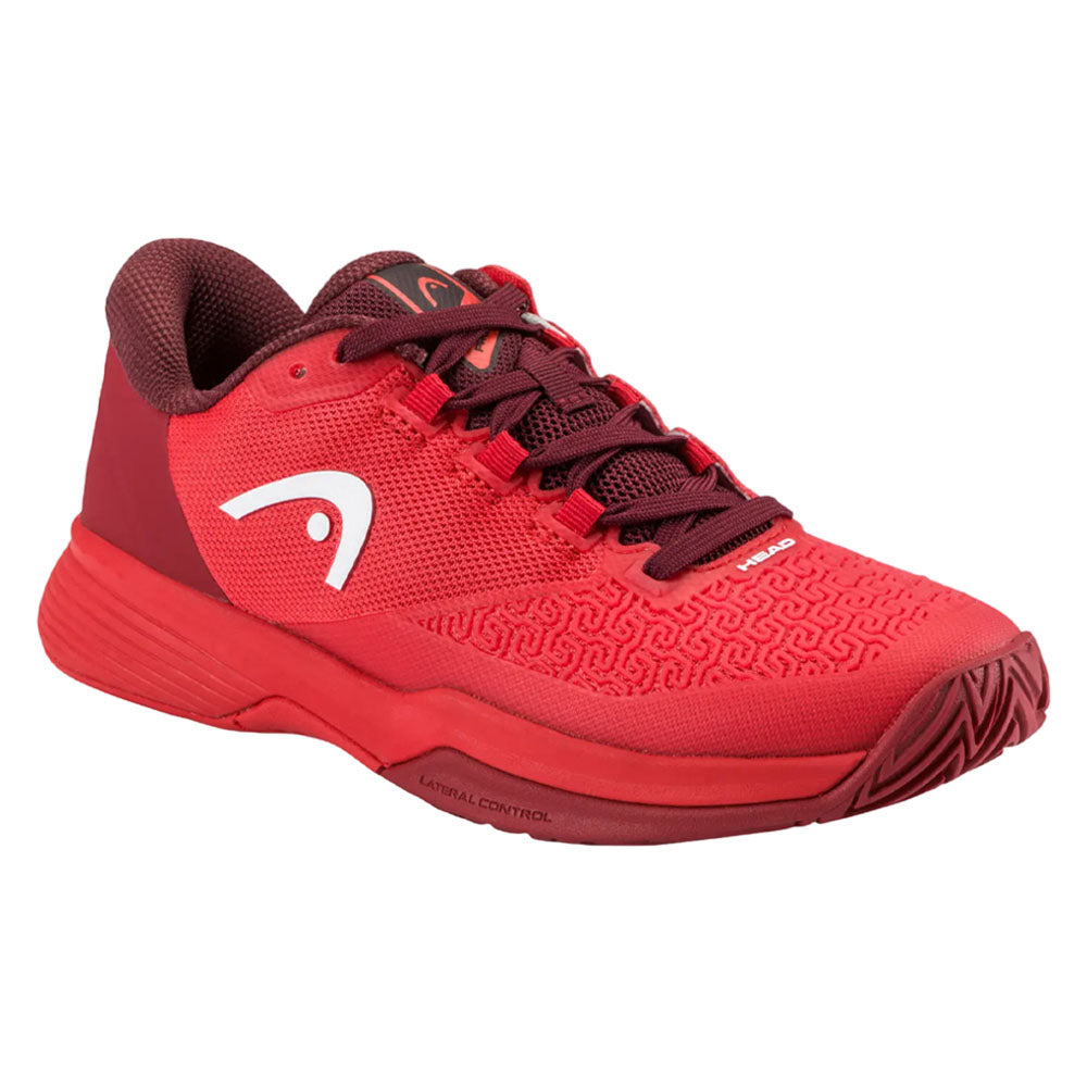 HEAD Revolt Pro 5.0 Junior Tennis Shoes , Red/Dark Red