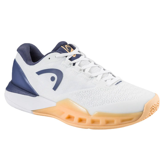 HEAD Revolt Pro 5.0 Women Tennis Shoes , White-Pricot
