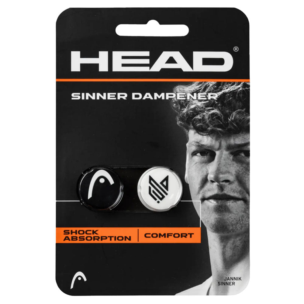 HEAD Sinner Tennis Dampener . White-Black