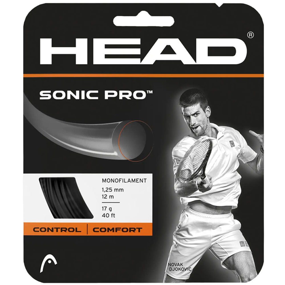 HEAD Sonic Pro ™ 17G Black Tennis Strings