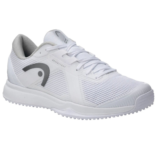 HEAD Sprint Pro 4.0 Grass Men Tennis Shoes , White/Grey