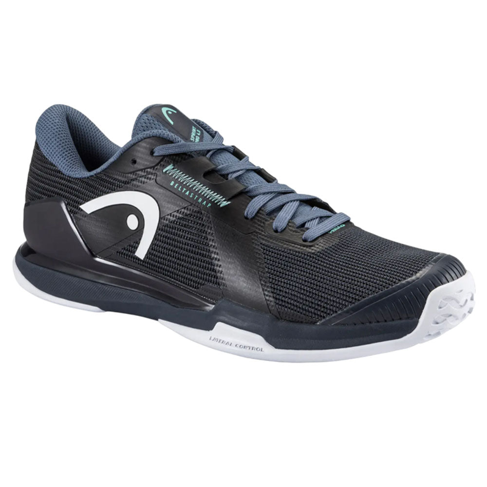 HEAD Sprint Pro 4.0 Men Tennis Shoes . Blueberry/Teal