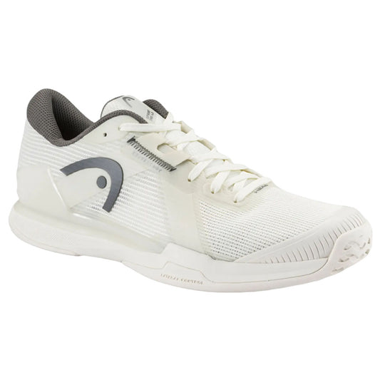 HEAD Sprint Pro 4.0 Men Tennis Shoes , Chalk White/Dark Grey