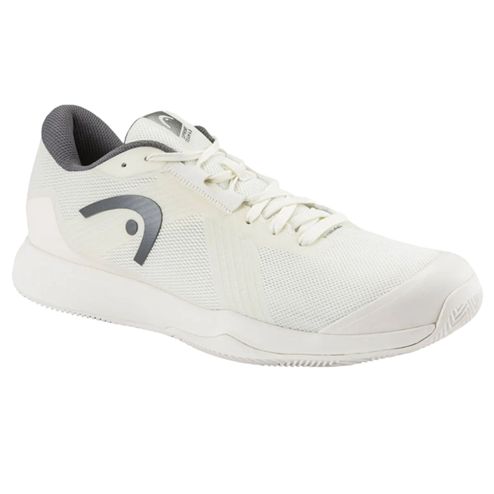 HEAD Sprint Team 4.0 Clay Men Tennis Shoes , Chalk White/Dark Grey