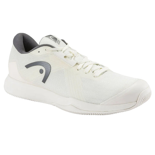 HEAD Sprint Team 4.0 Clay Men Tennis Shoes , Chalk White/Dark Grey