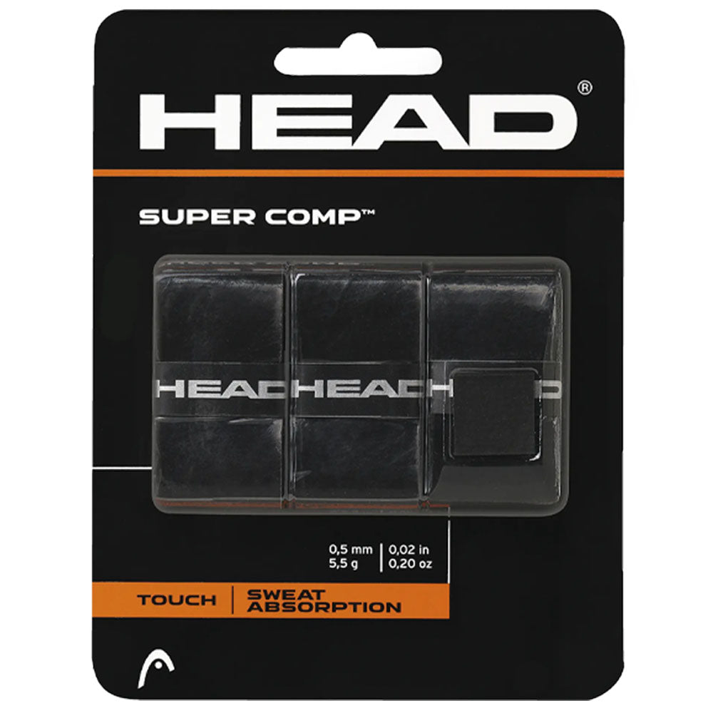 HEAD Supercomp™ Tennis Overgrip , Black