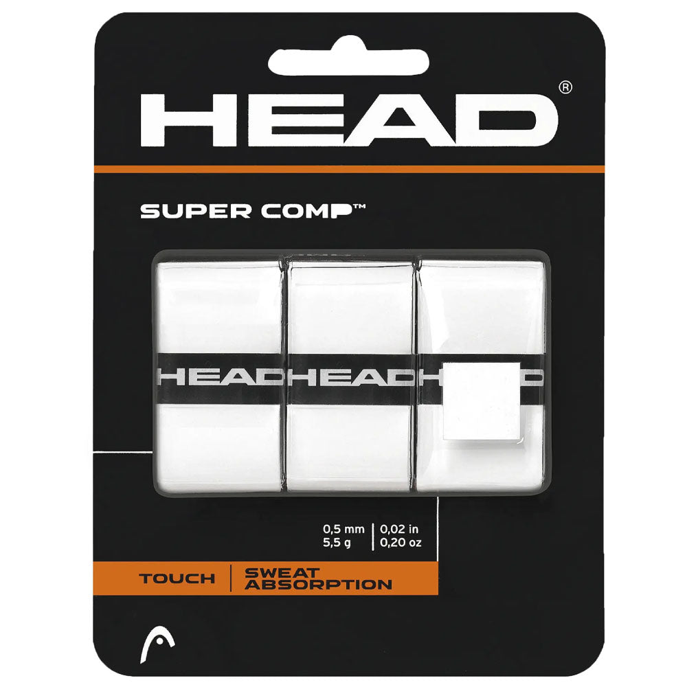 HEAD Supercomp™ Tennis Overgrip , White