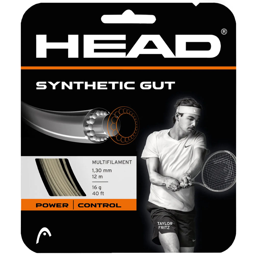 HEAD Synthetic Gut 16G Gold Tennis Strings