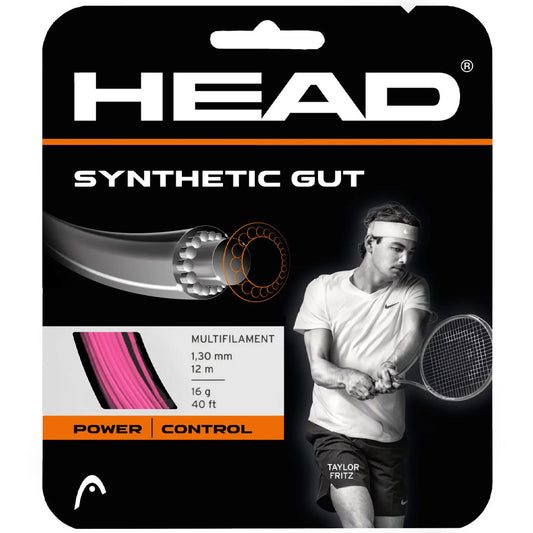 HEAD Synthetic Gut 16G Pink Tennis Strings