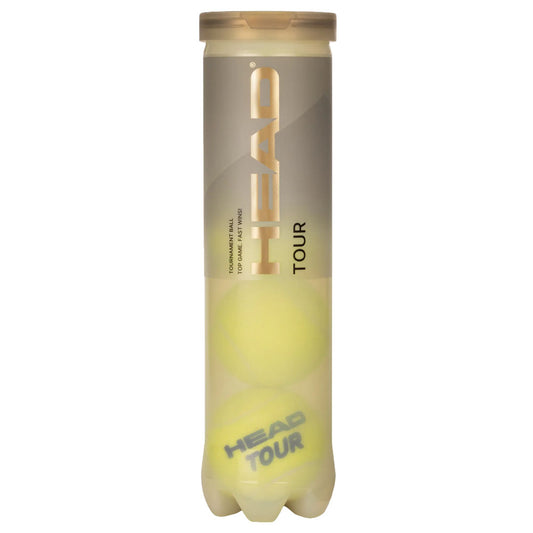 HEAD TOUR 4 Tennis Balls Single Can