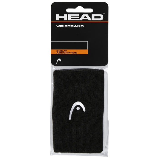 HEAD Tennis Wristband 5“  , Black