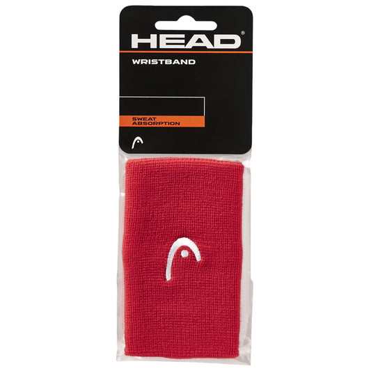 HEAD Tennis Wristband 5“  , Red