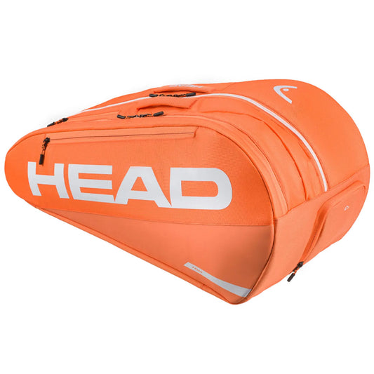 HEAD Tour Racquet Tennis Bag L 9 Pack , Orange
