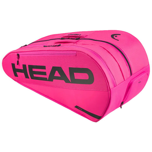 HEAD Tour Racquet Tennis Bag L 9 Pack , Pink