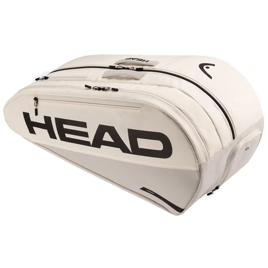HEAD Tour Racquet Tennis Bag L 9 Pack , White