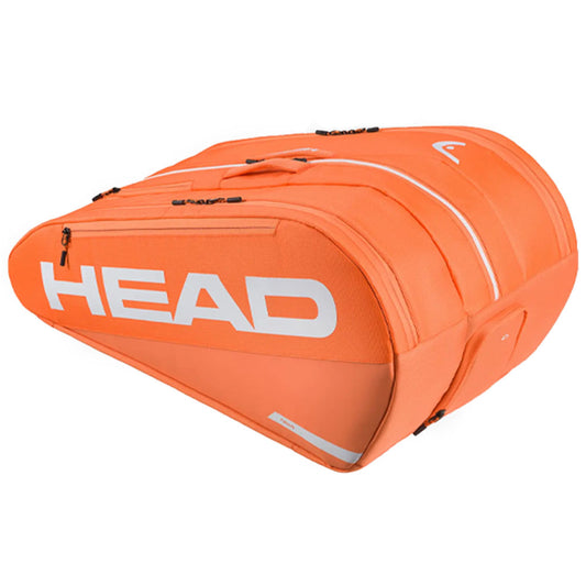 HEAD Tour Racquet Tennis Bag XL 12 Pack , Orange