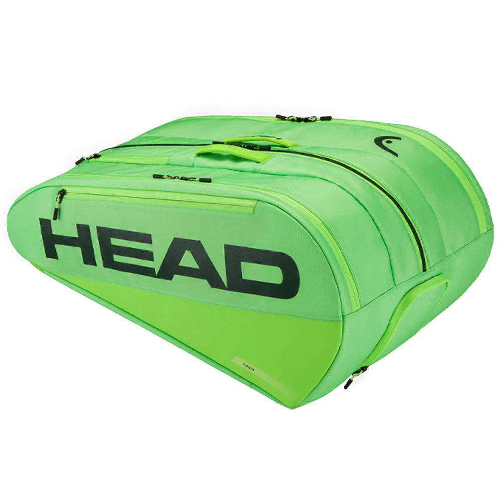 HEAD Tour Racquet Tennis Bag XL 12 Pack , Sage