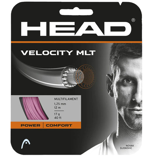 HEAD Velocity MLT 17G Pink Tennis Strings
