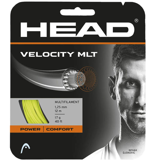 HEAD Velocity MLT 17G Yellow Tennis Strings