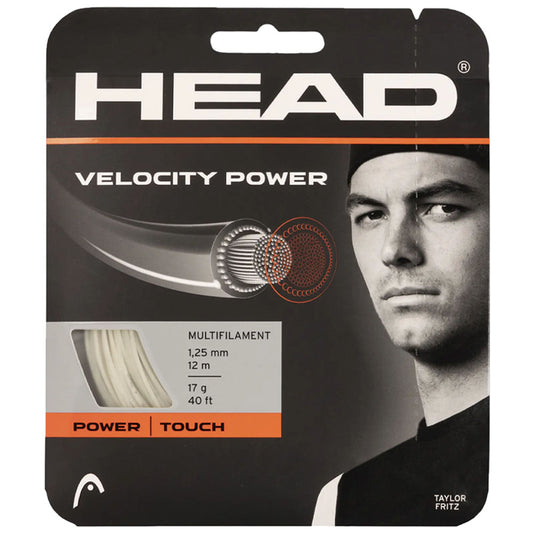HEAD Velocity Power 17G Natural Tennis Strings