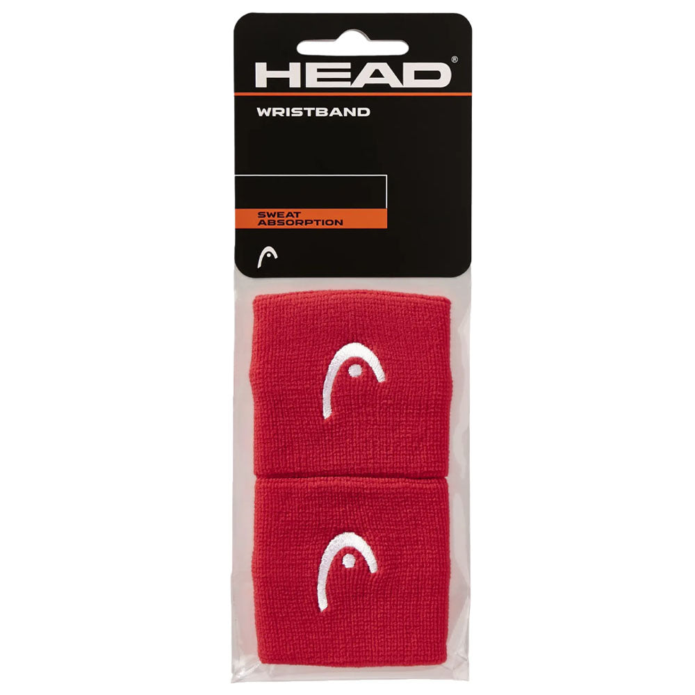 HEAD Wristband 2.5“ , Red