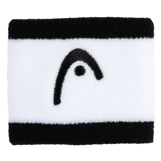 HEAD Wristband Striped 2.5“ , Black/White