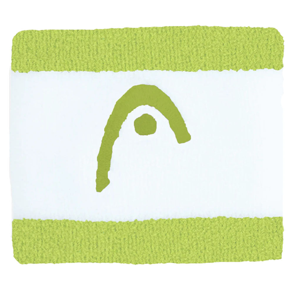 HEAD Wristband Striped 2.5“ , Lilac/White