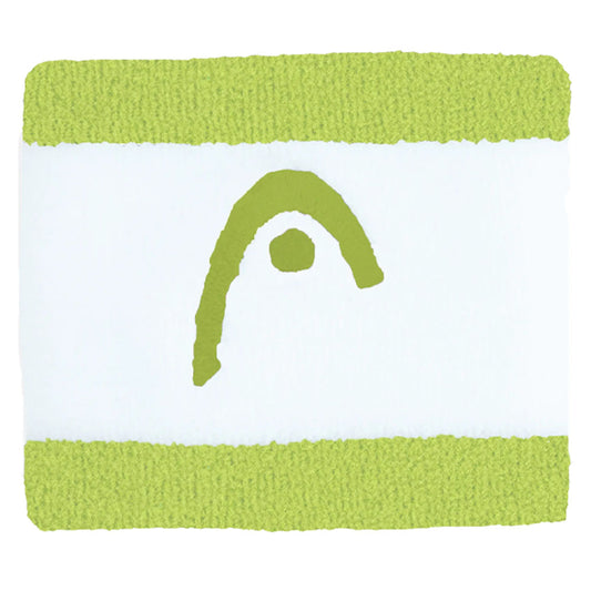 HEAD Wristband Striped 2.5“ , Lilac/White