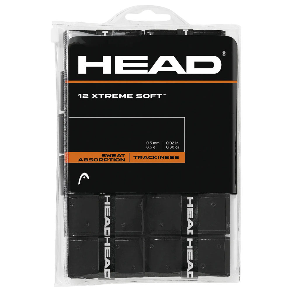 HEAD Xtremesoft™ 12 Tennis Overgrip , Black