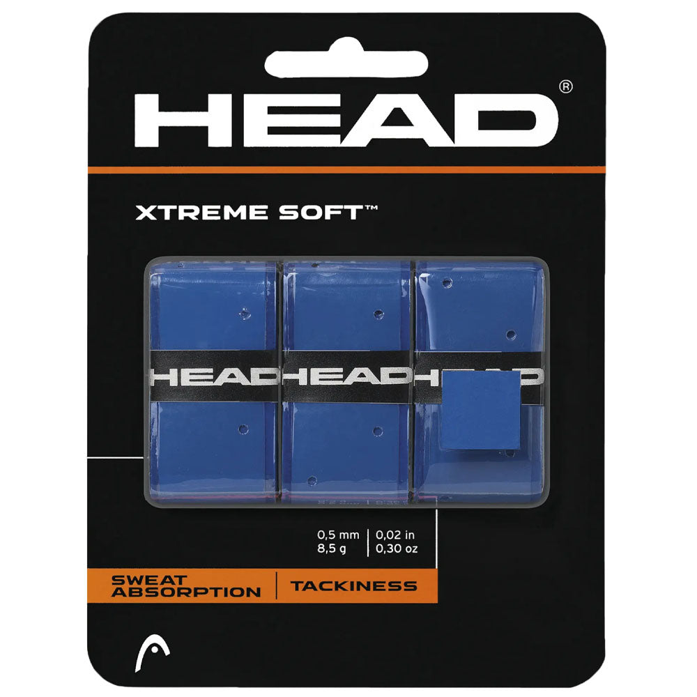 HEAD Xtremesoft™ Overgrip , Blue 3 Pack