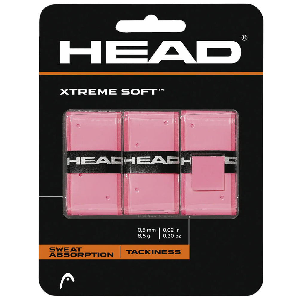 HEAD Xtremesoft™ Overgrip , Pink 3 Pack