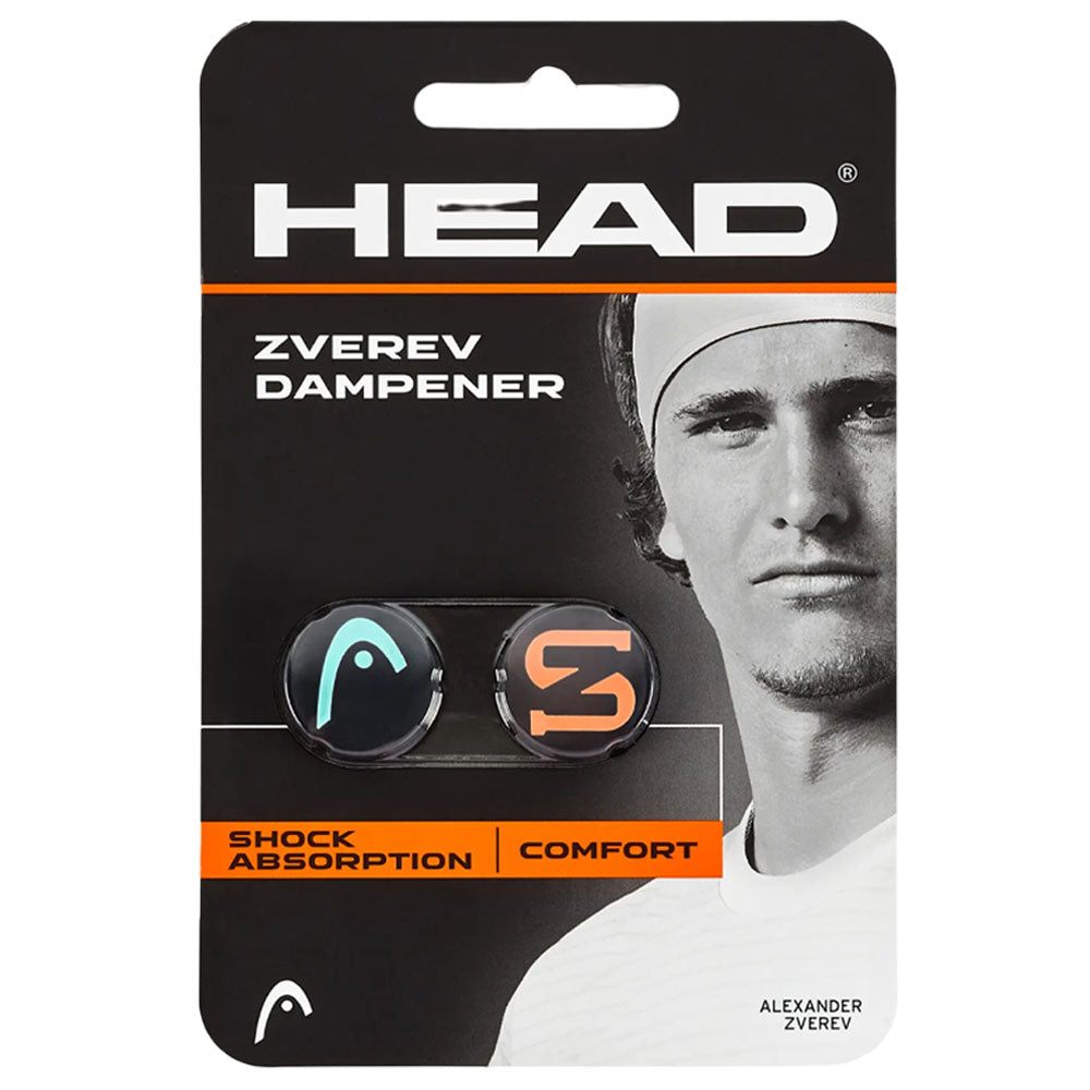 HEAD Zverev Tennis Dampener , Teal/Hot Lava