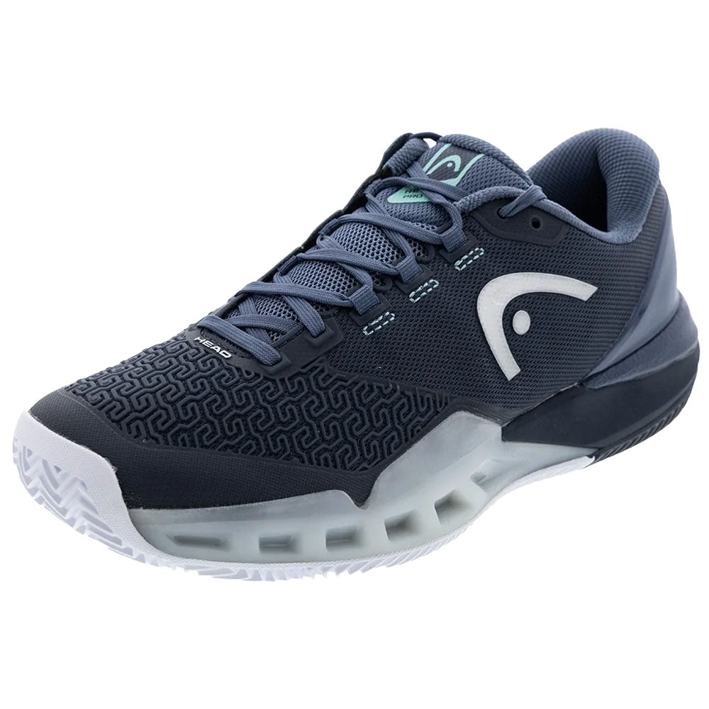 Head Men's CLAY Court Revolt Pro 5.0 Tennis Shoes Blueberry/Teal