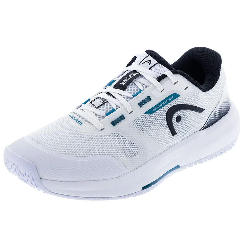 Head Men's Revolt Evo 5.0 Tennis Shoes White/Black