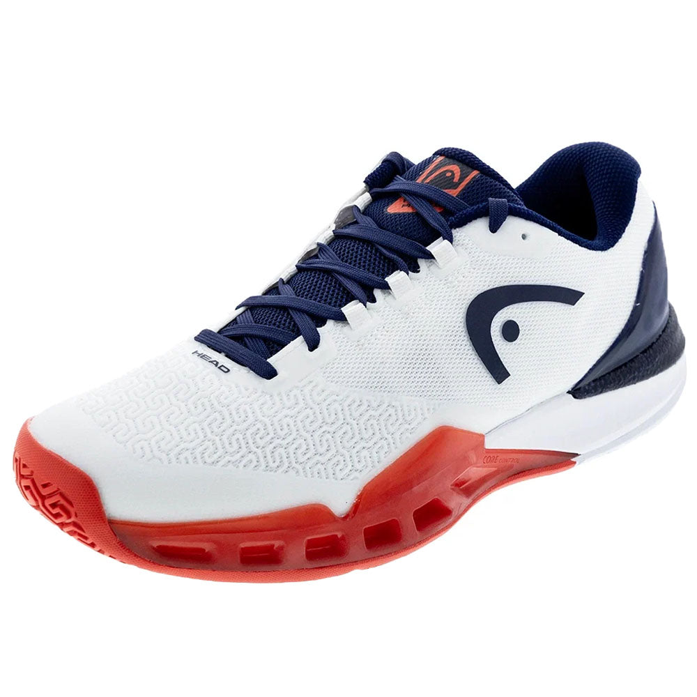 Head Men's Revolt Pro 5.0 Tennis Shoes White/Navy