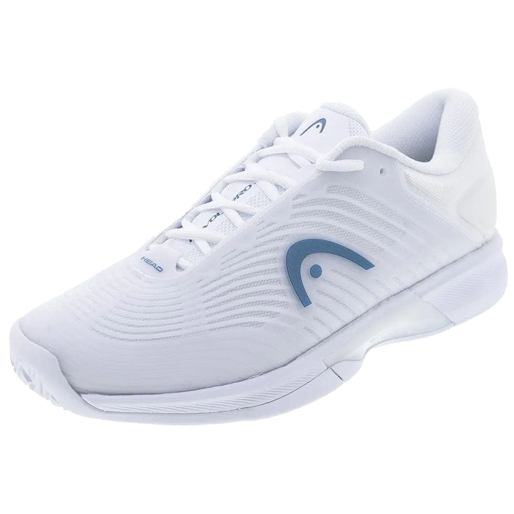Head Women's Revolt Pro 4.5 Tennis Shoes White/Twilight Blue