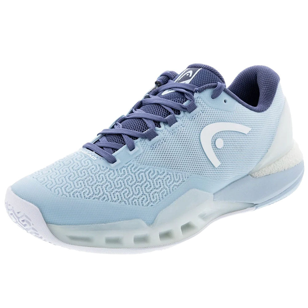 Head Women's Revolt Pro 5.0 Tennis Shoes Light/Dark Blue
