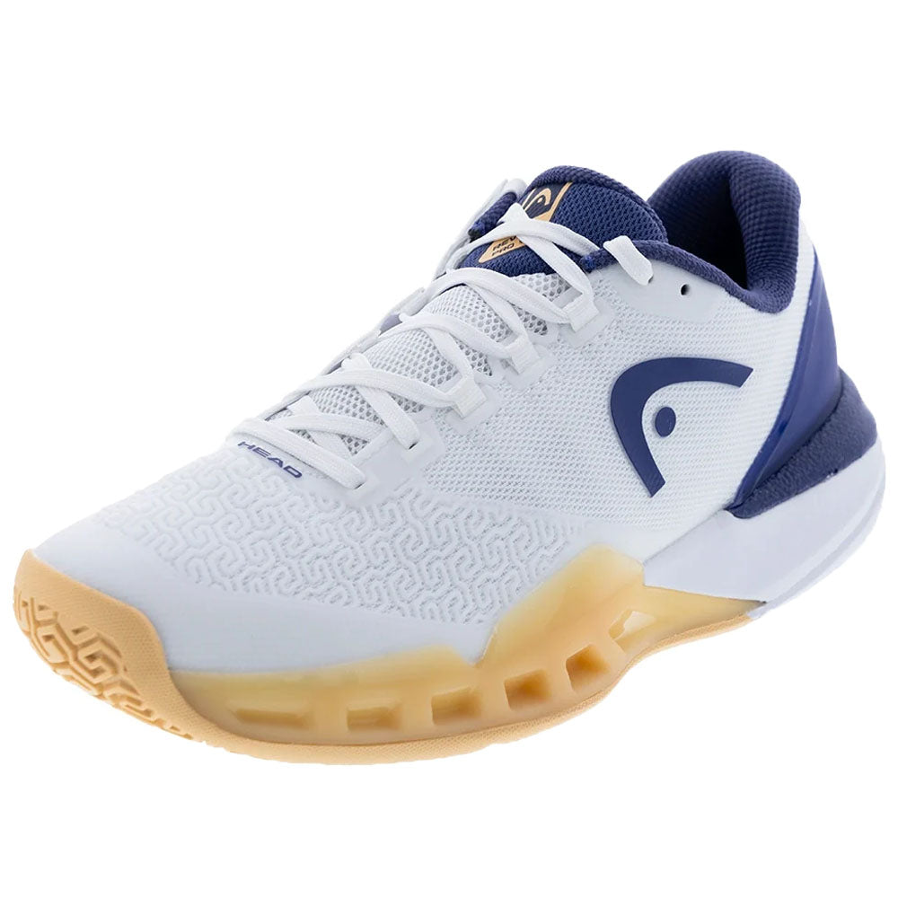 Head Women's Revolt Pro 5.0 Tennis Shoes White/Apricot
