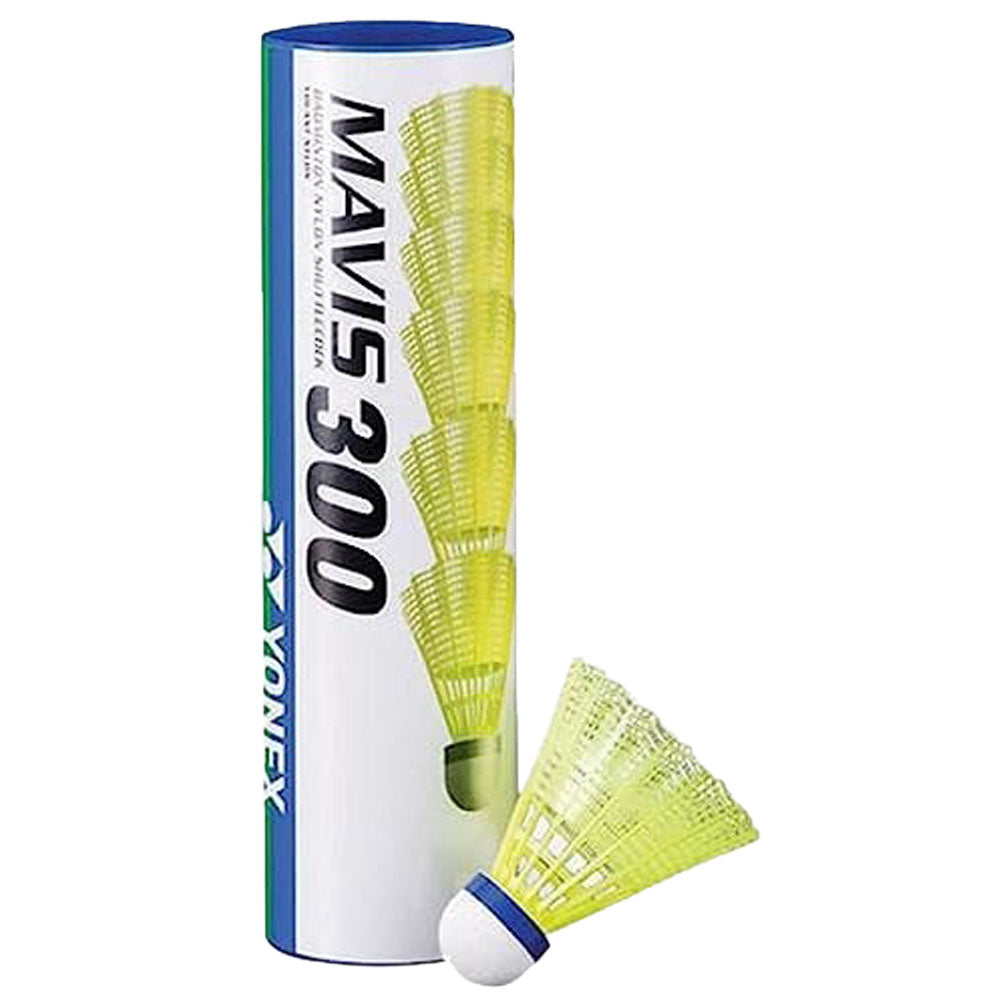 Yonex Mavis 300 Nylon Shuttlecocks (Yellow Slow Speed)