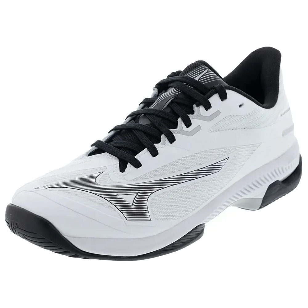 Mizuno Men's Wave Exceed Court AC Tennis Shoes White/Black